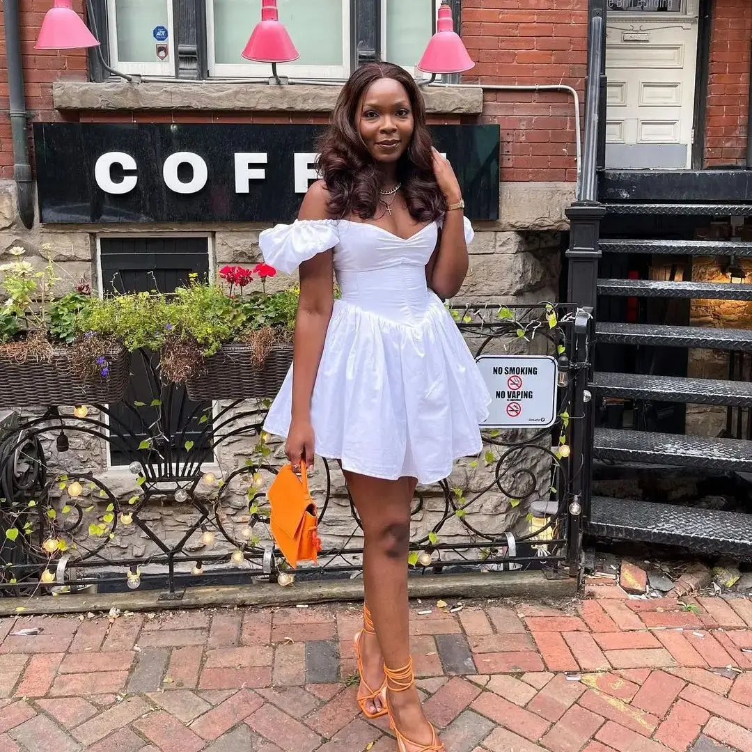 Puff Sleeve Mini Dress Lady Sexy Party Bodycon Evening Dresses Women Summer Elegant Luxury Birthday Club Dresses