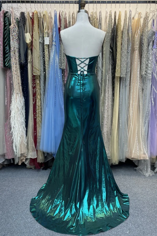 Elegant Sheath V Neck Sleeveless Pleated Leather Prom Party Dress Criss Cross Straps Evening Party Dress