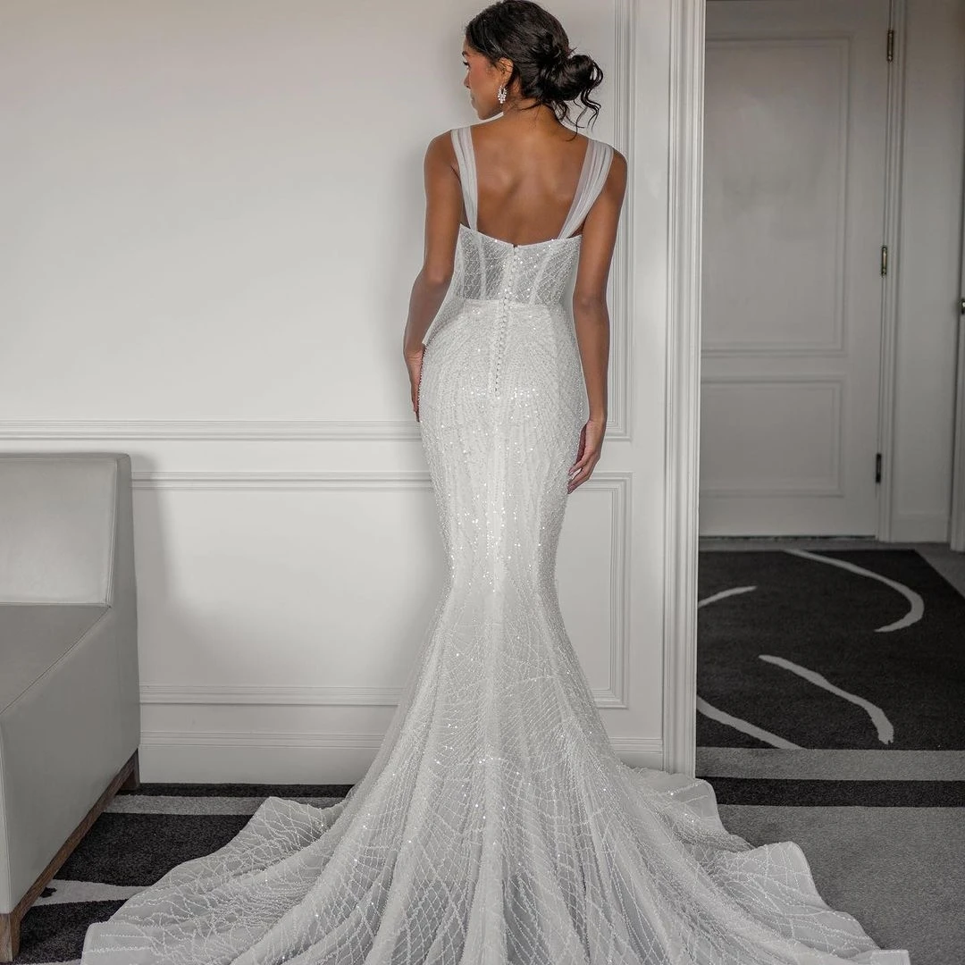Wedding_Dresses_Sweetheart_Floor-Length_White_Tulle_Court_Stain_Backless_Zipper_Up_01