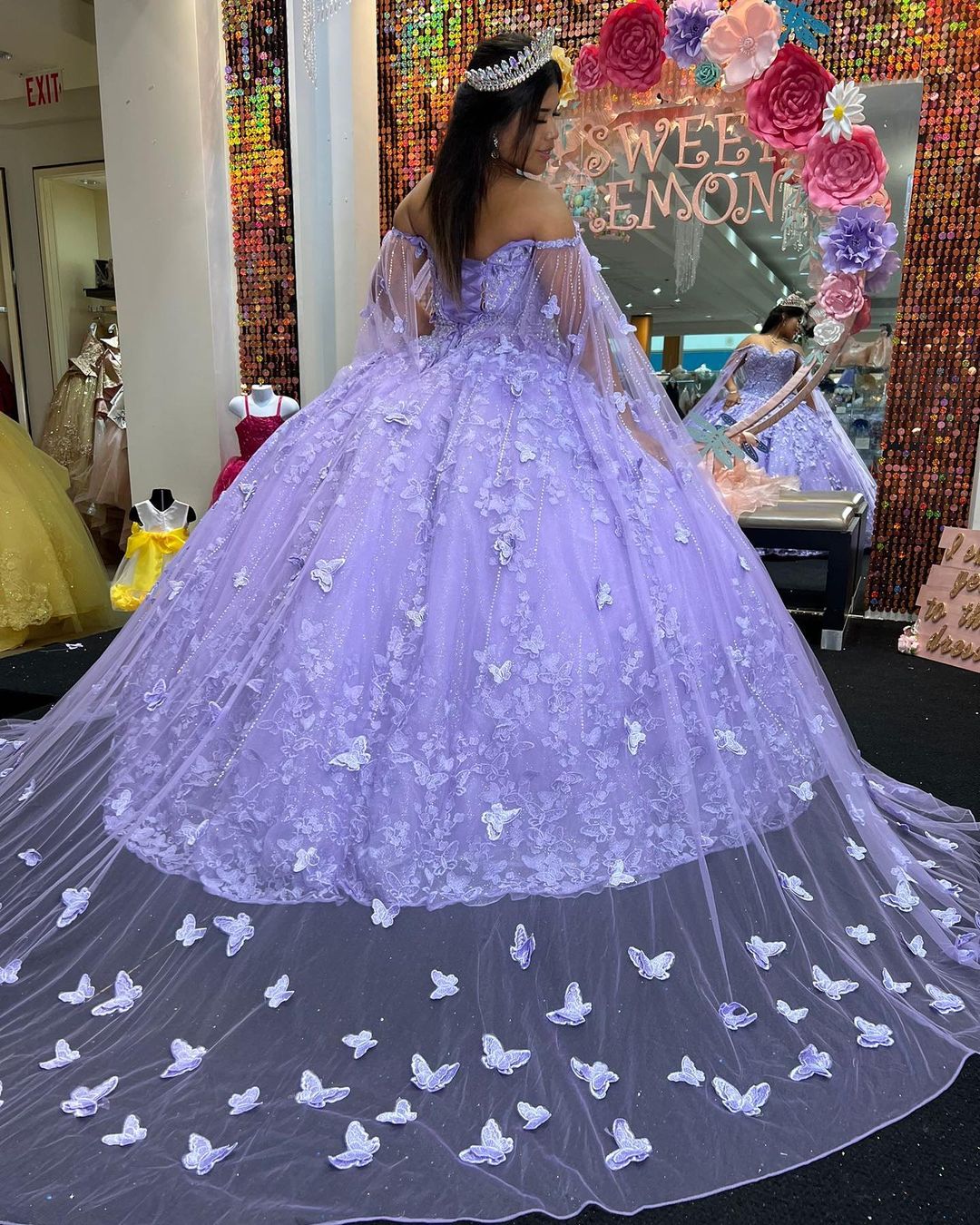 Lace Ball Gown,Long Prom Dress,Evening Dress,Prom Dresses